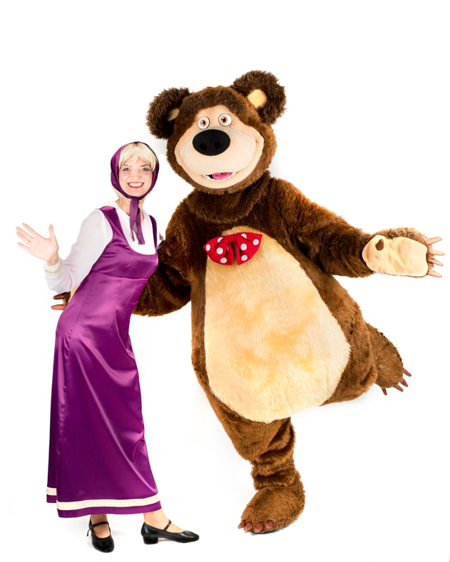 костюм медведя из мультфильма маша и медведь